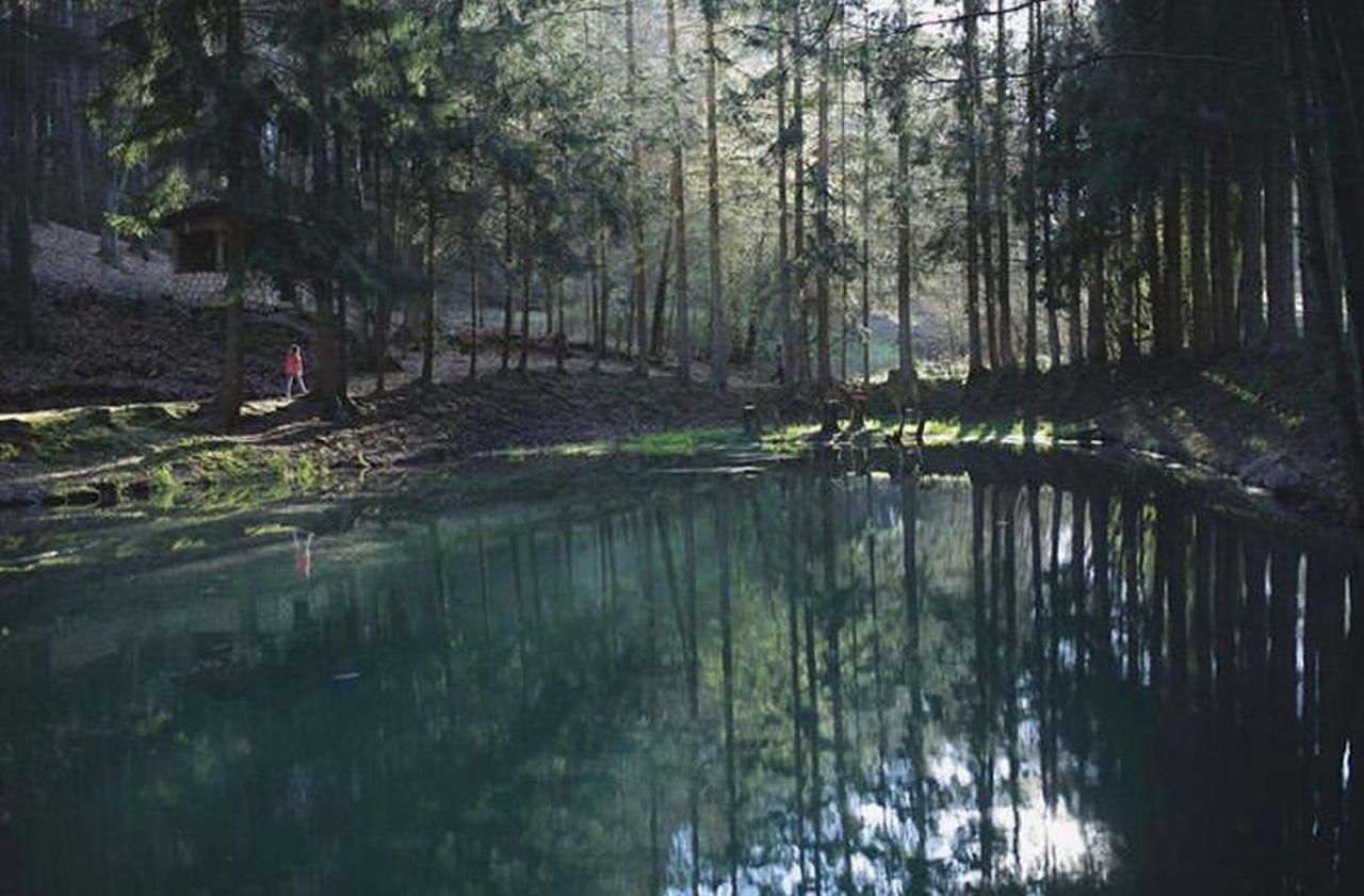Ferienhaus "Gestiefelter Kater" Am See Im Bergland 키르하임 외부 사진